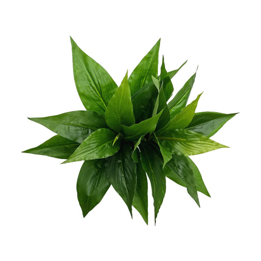 Faux Shrubs Bushes Plants / Agave Grass/ Green/ / 10 Inch / Set of 2