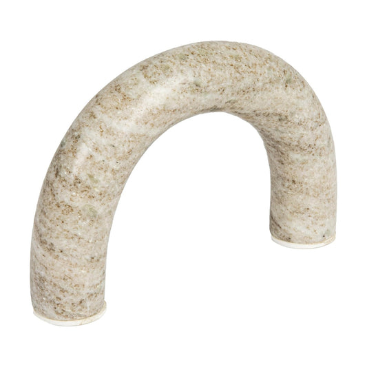 Creative Co-Op Marble Arch Tabletop Shelf Decor / Beige
