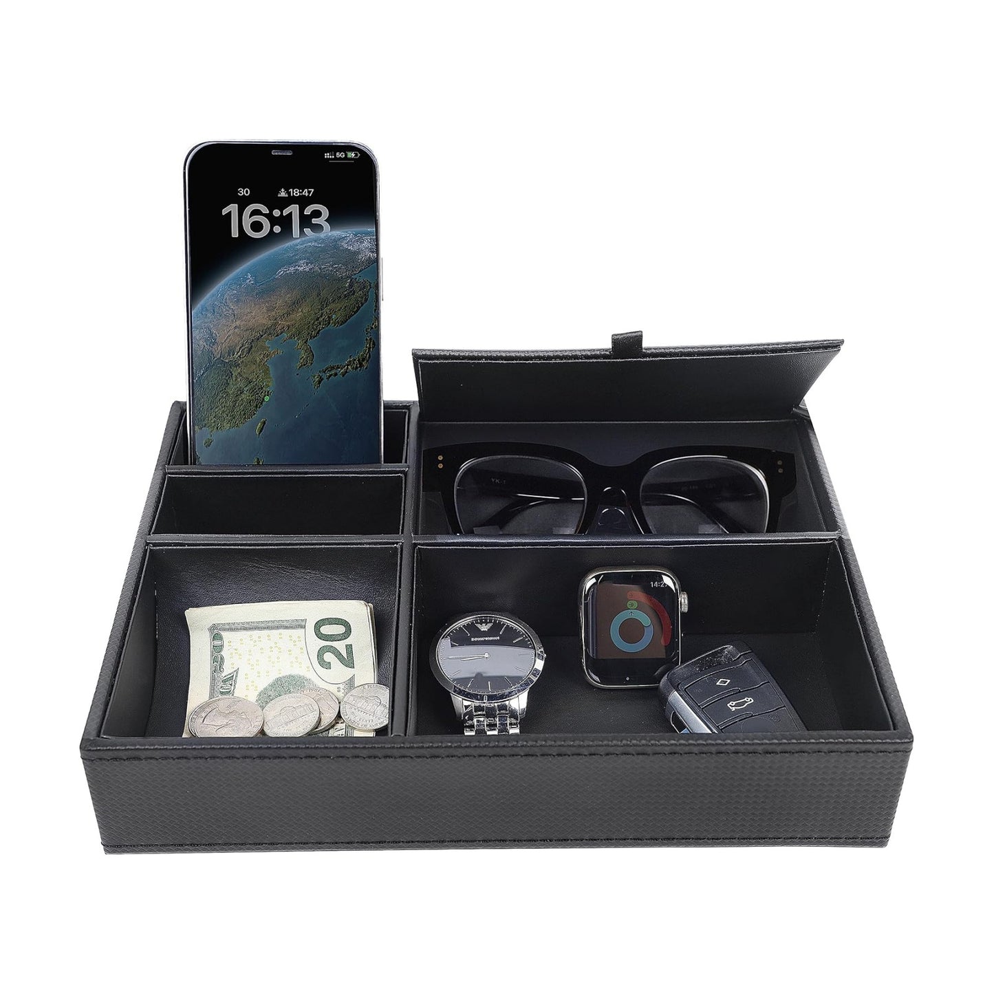 Men's Valet Tray / Black