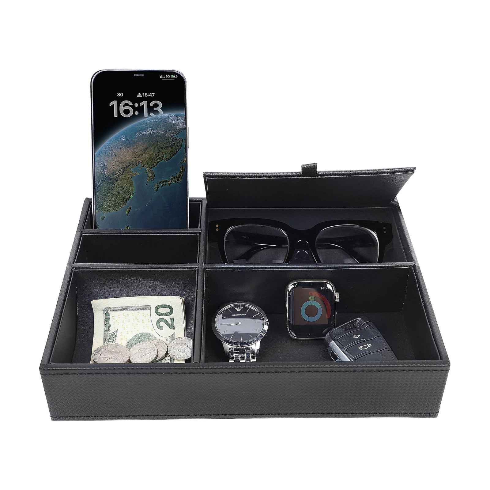 Men's Valet Tray / Black