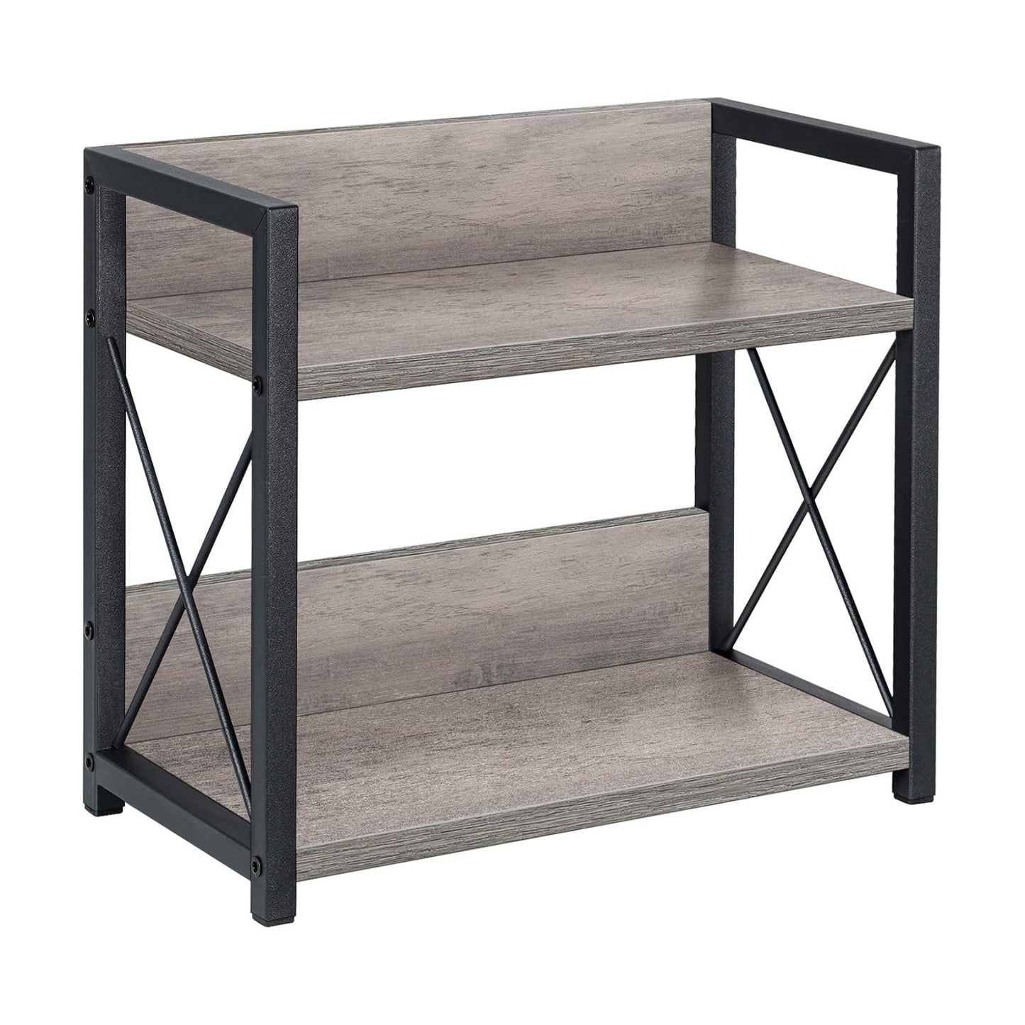 Giikin Countertop Shelf Organizer, 2 Tier Kitchen Spice Rack for Countertop, Wood Kitchen Counter Shelf for Home