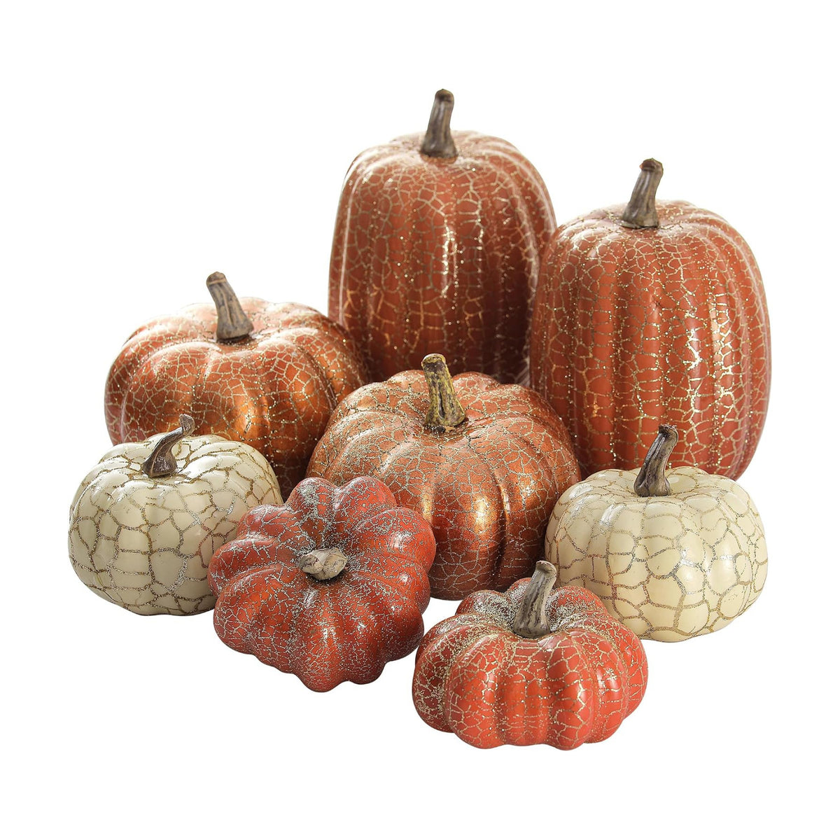 Artgar Pumpkin Decor, 8 PCS Halloween Pumpkin