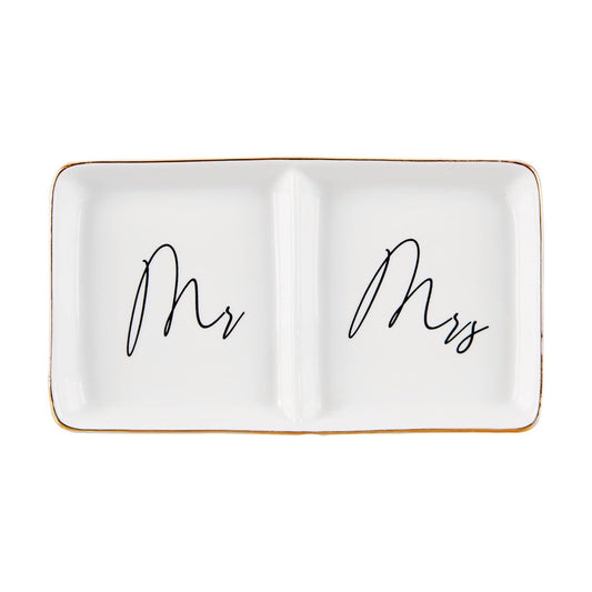 Engagement Ring Dish Future Mr and Mrs Gifts Ring Dish Wedding Ring Holder Jewelry Dish / Mr&mrs