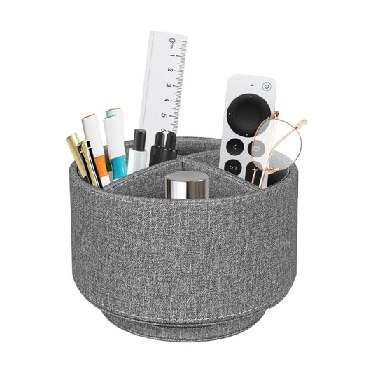 360 Swivel TV Remote Control Holder / Grey