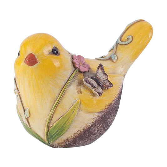 Mini Bird Animals Miniature Figurines / Yellow