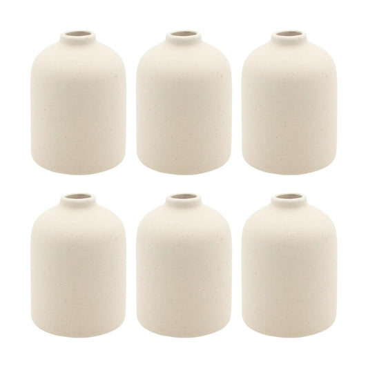 Vase for Flowers Boho Vases / Small / Light Yellow-b / Set of 6