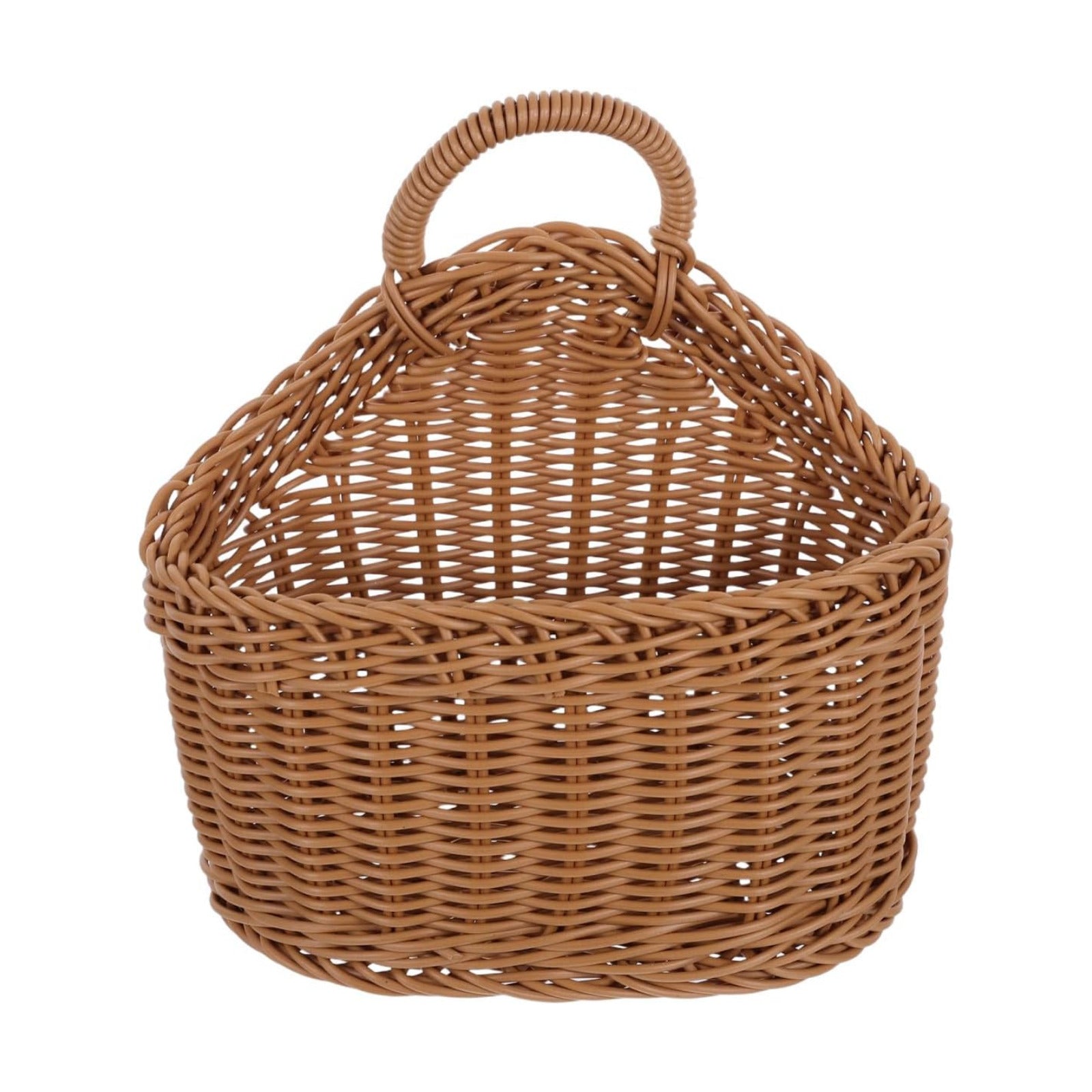 Woven Hanging Storage Basket In Small Wall Basket / 9.64 x 7.48 x 3.93