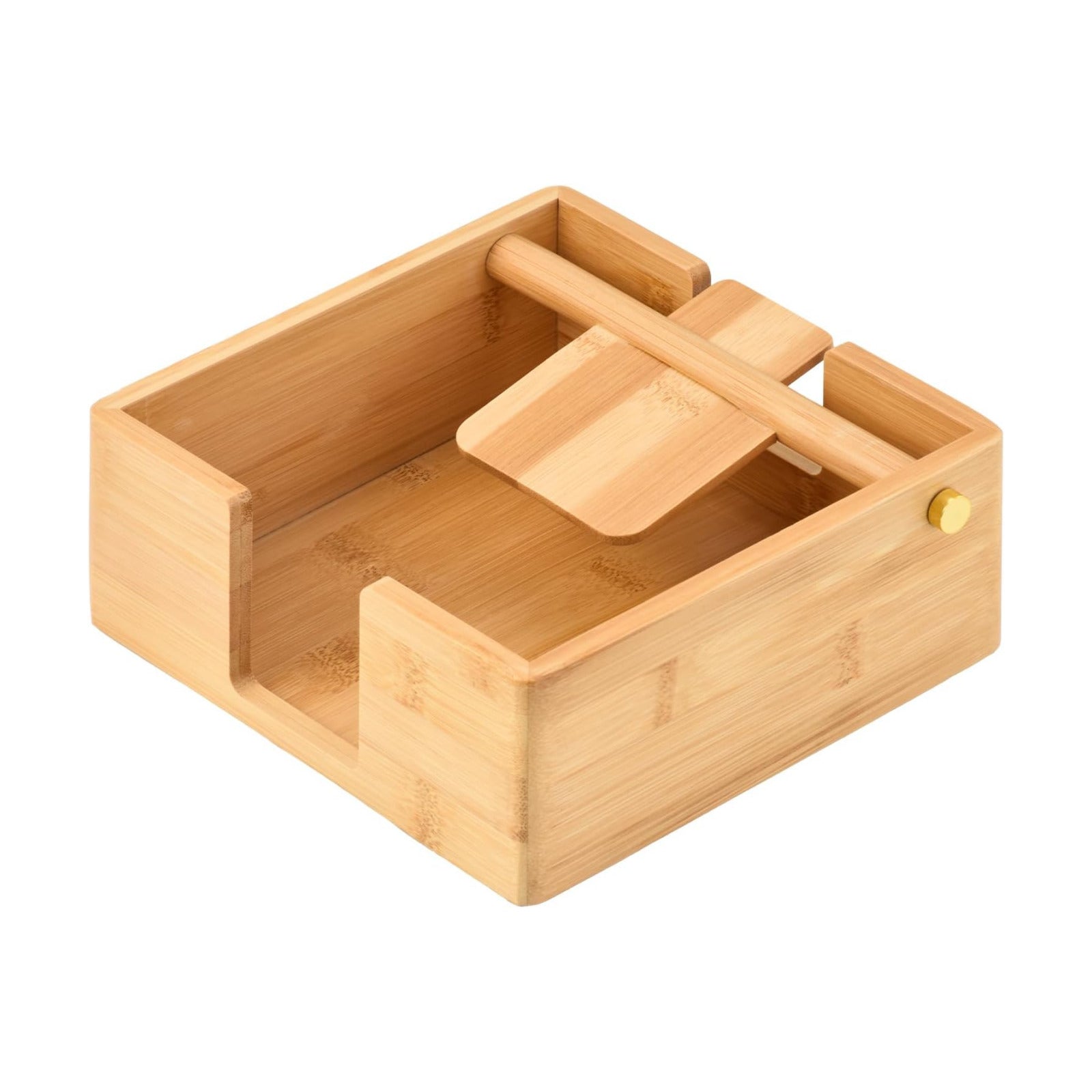 Napkin Holder / Decorative Beverage Napkin Holder / Natural / Bamboo