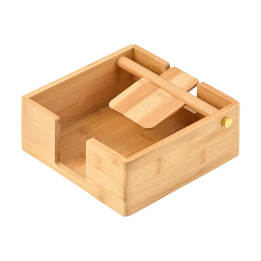 Napkin Holder / Decorative Beverage Napkin Holder / Natural / Bamboo