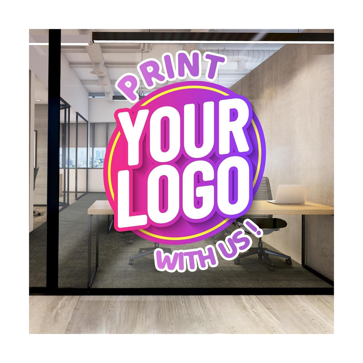 Wall Decals & Windows for Your Office / Custom Business Logo