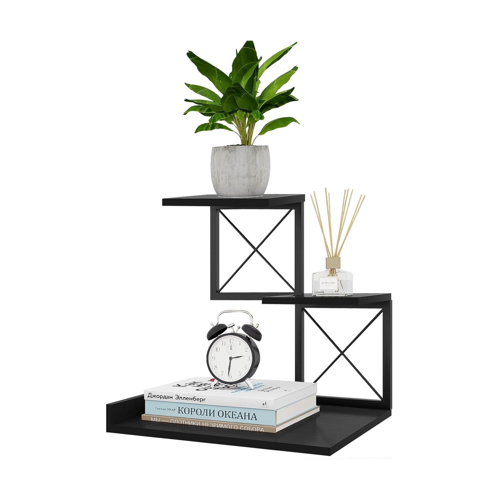 Office Storage Rack and Cubicle Organizers / Black