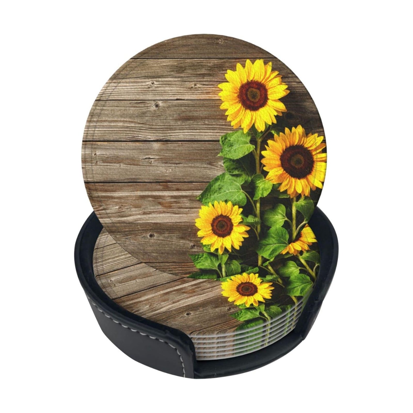 Holder Coaster Sets Drink Table Cup Coasters / Multicolor5 / Set of 6