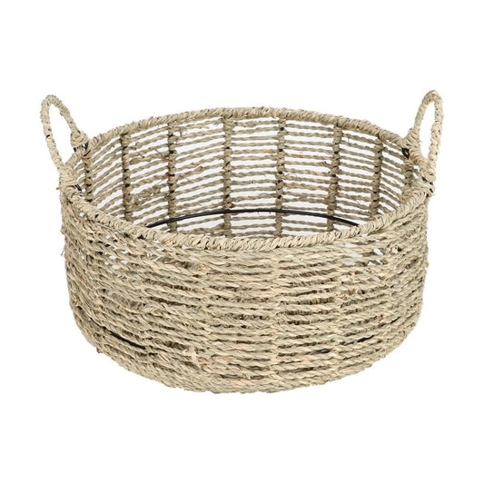 Handwoven Wicker Basket / 12.01"dx5.51"h / 12.01 Inch