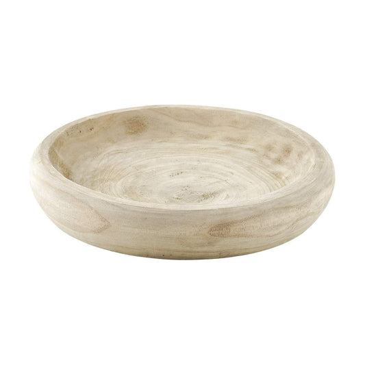 Wooden Decorative Bowl / Natural