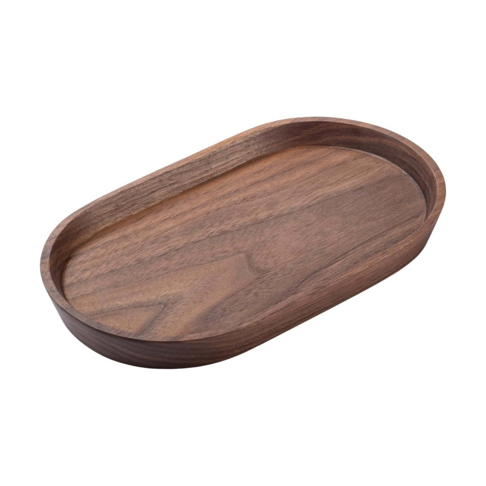 Wooden Mini Serving Tray for Parties / Walnut