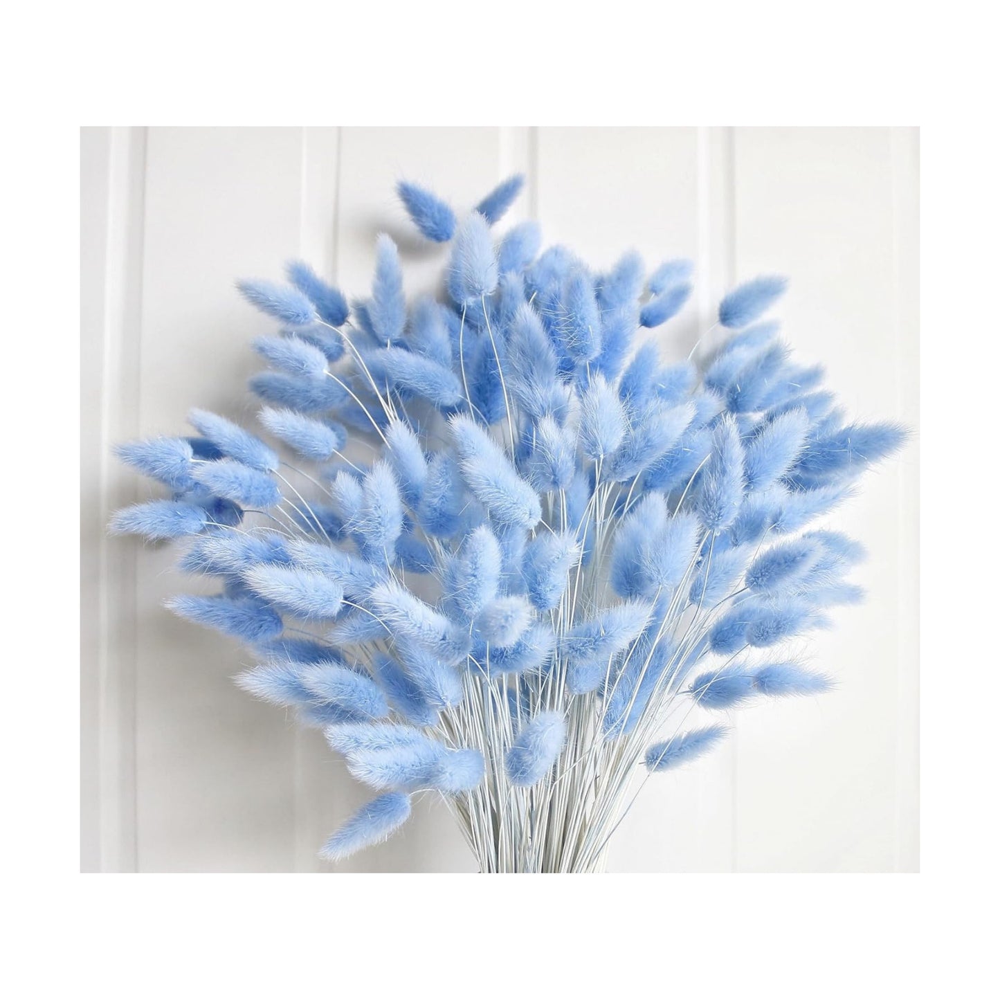 Dry Flowers for Decoration / Blue / Set of 120