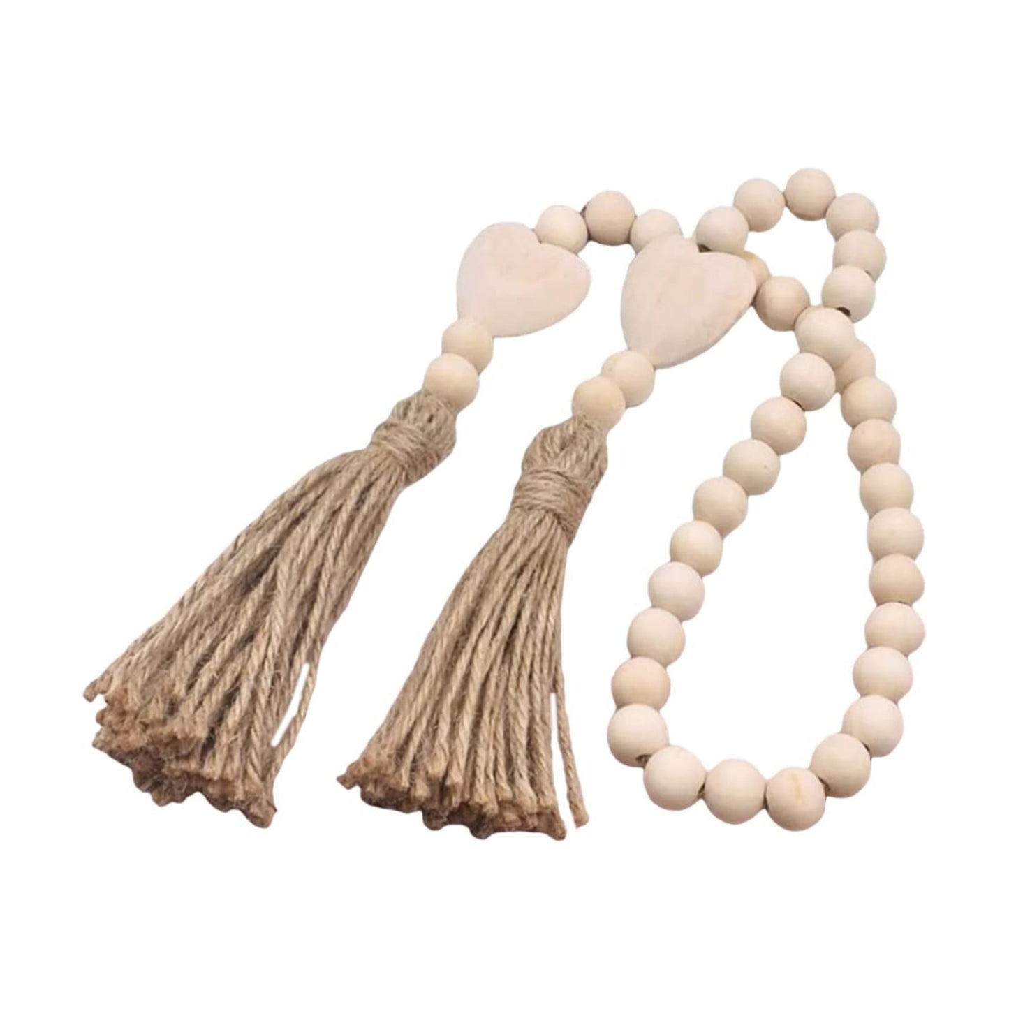 Wood Bead Garland / 35.43 Inch