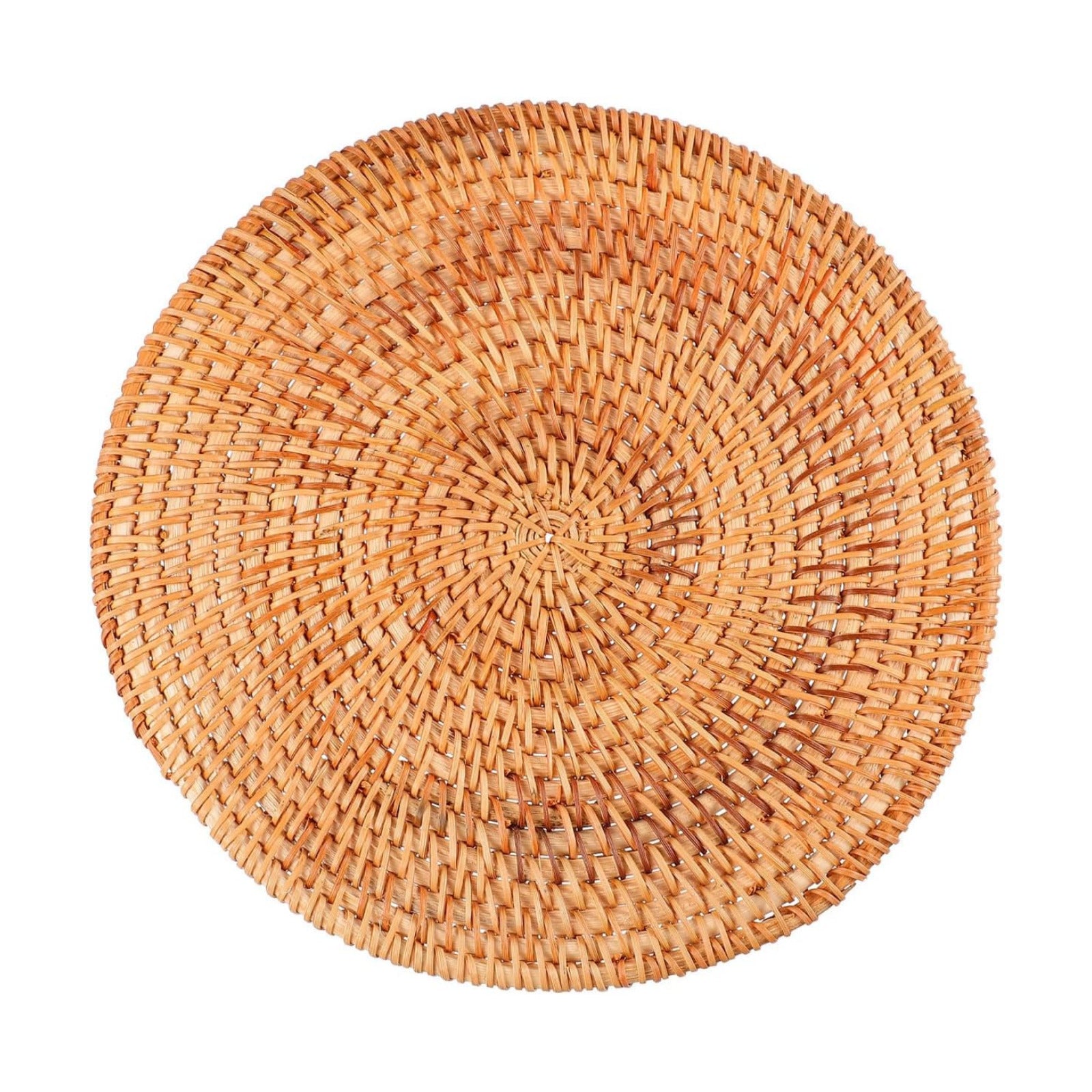 Rattan Heat-Resistant Coasters Woven Place Mats Insulated Pot / Wooden Lubricious / 20 x 20 / CM