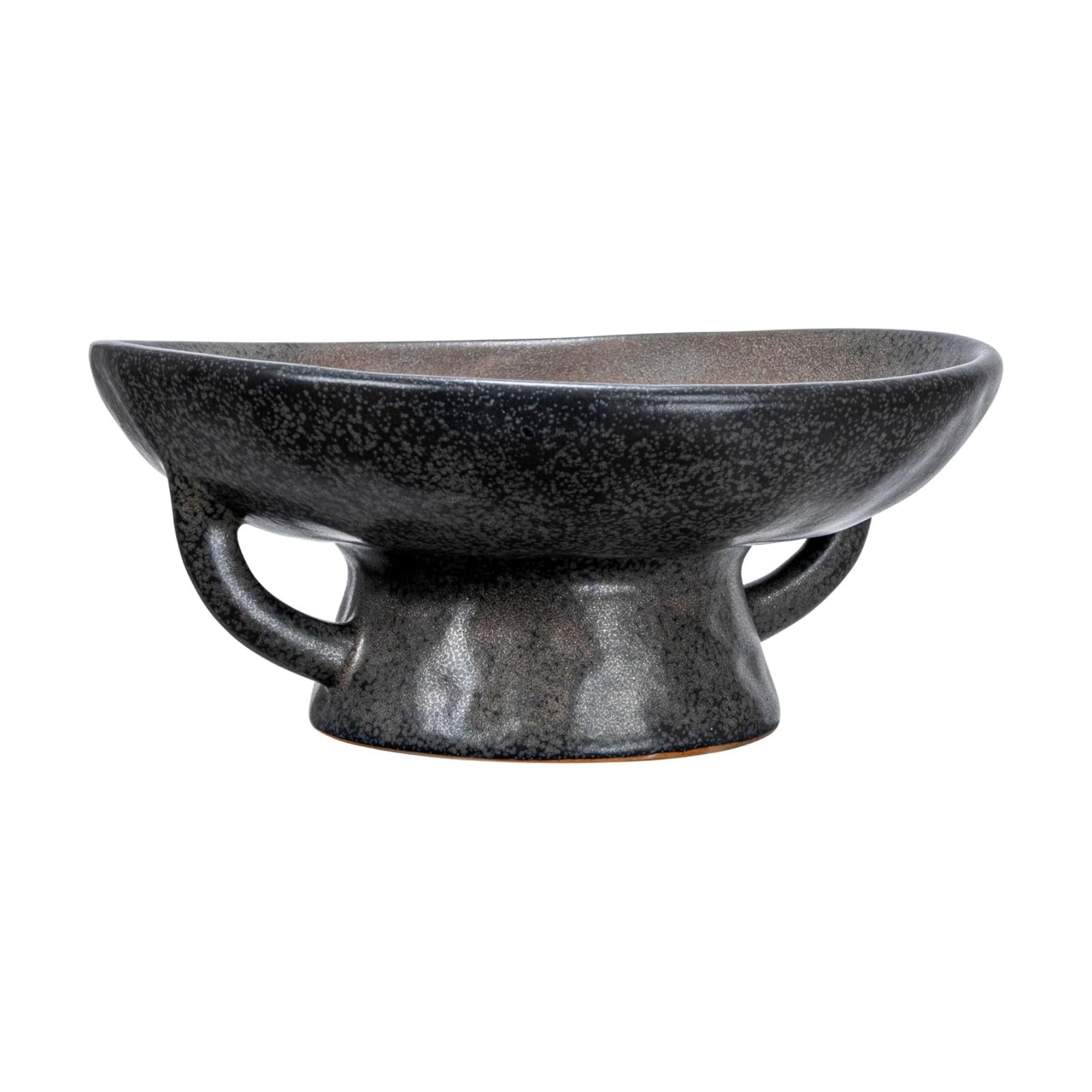 Handle and Base / Black / 8.0" Round x 3.75" Tall
