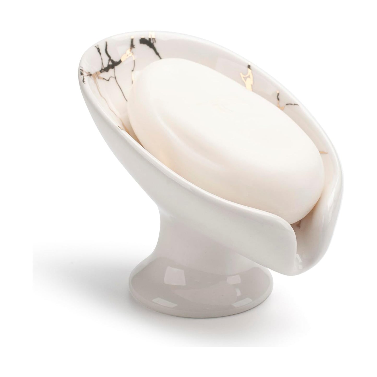 Ceramic Soap Holder / White