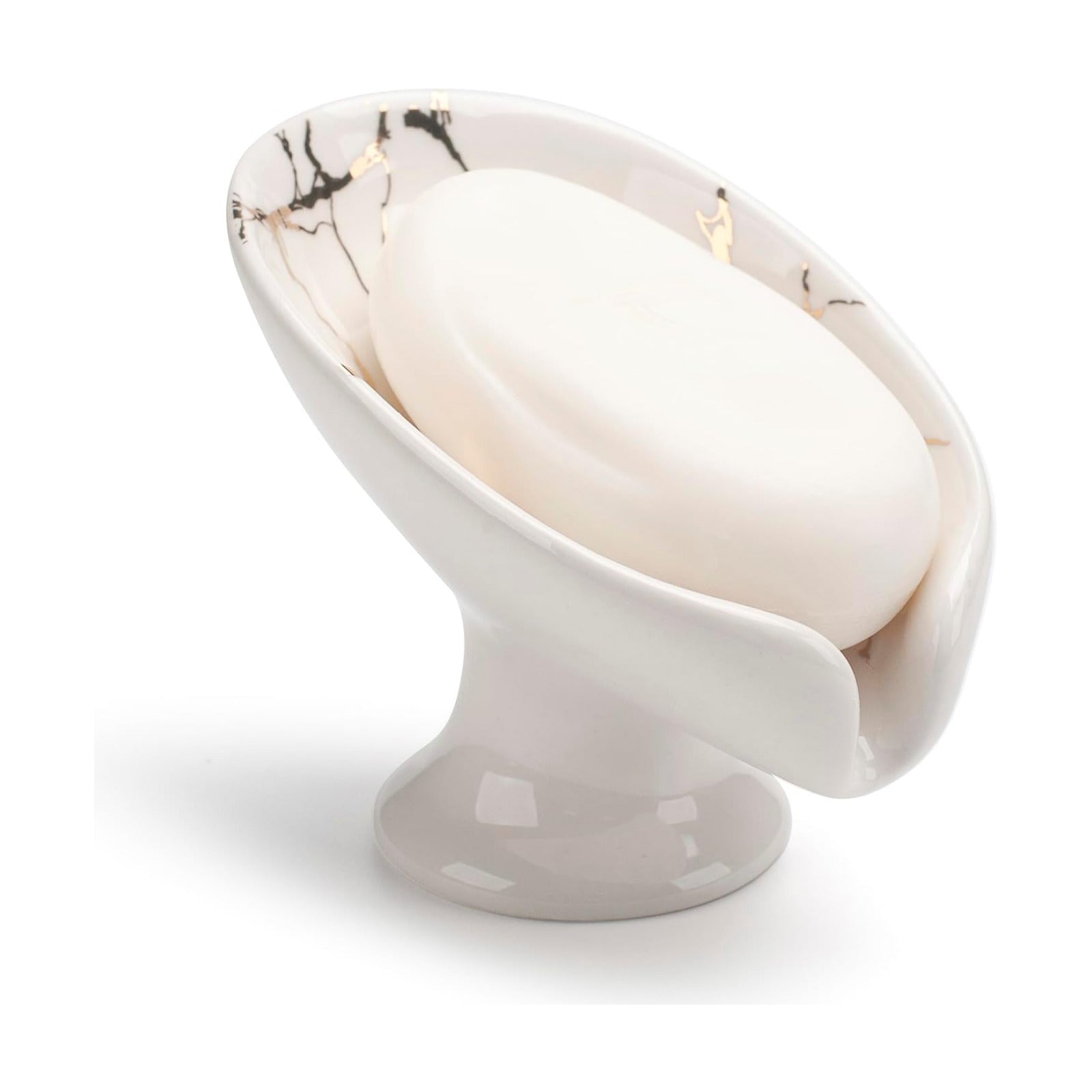 Ceramic Soap Holder / White