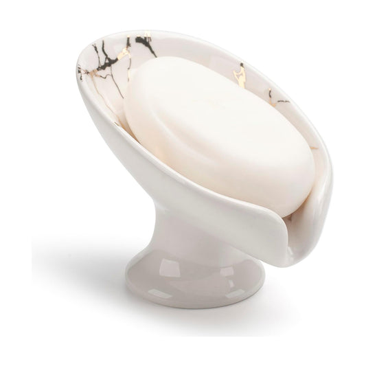 Ceramic Soap Holder / White