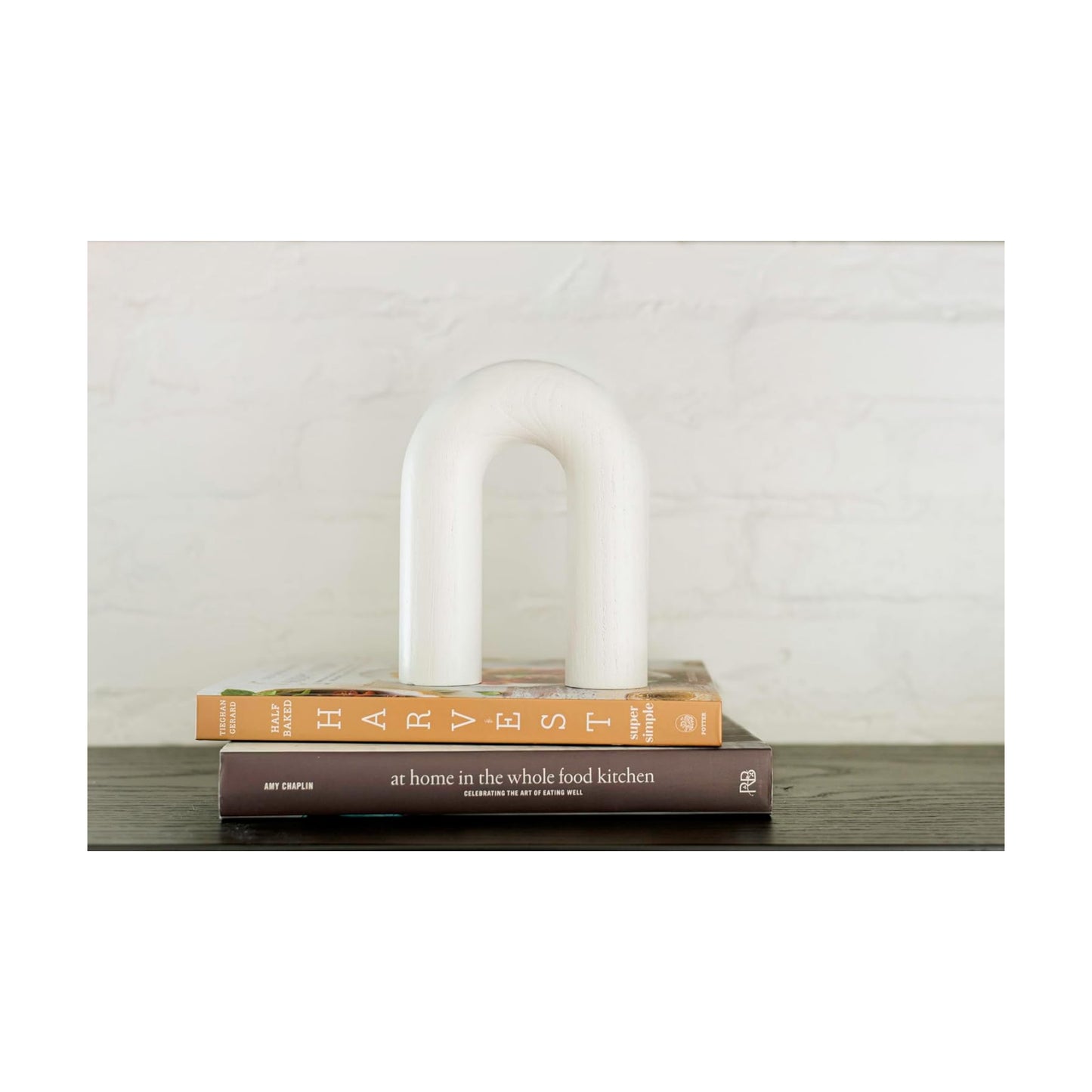 Coffee Table Book Shelf Accents Home Decor / White