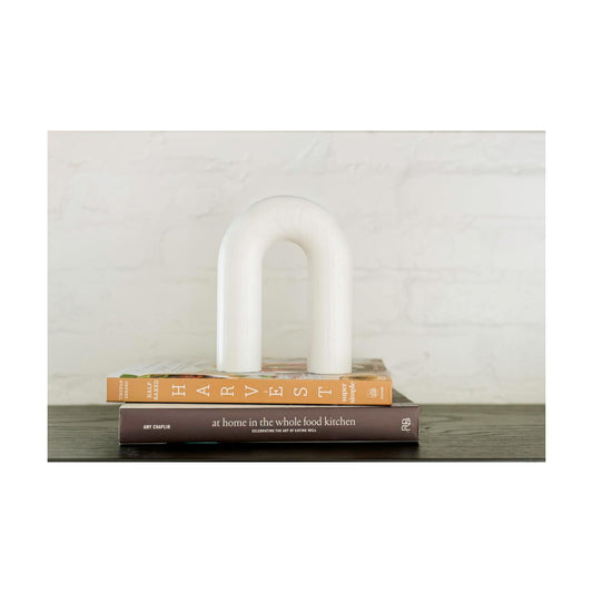 Coffee Table Book Shelf Accents Home Decor / White