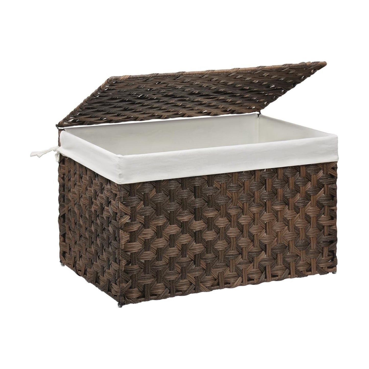 Woven Storage Bin / 13.4 x 21.9 x 13.4 / 65l: Inches / Brown