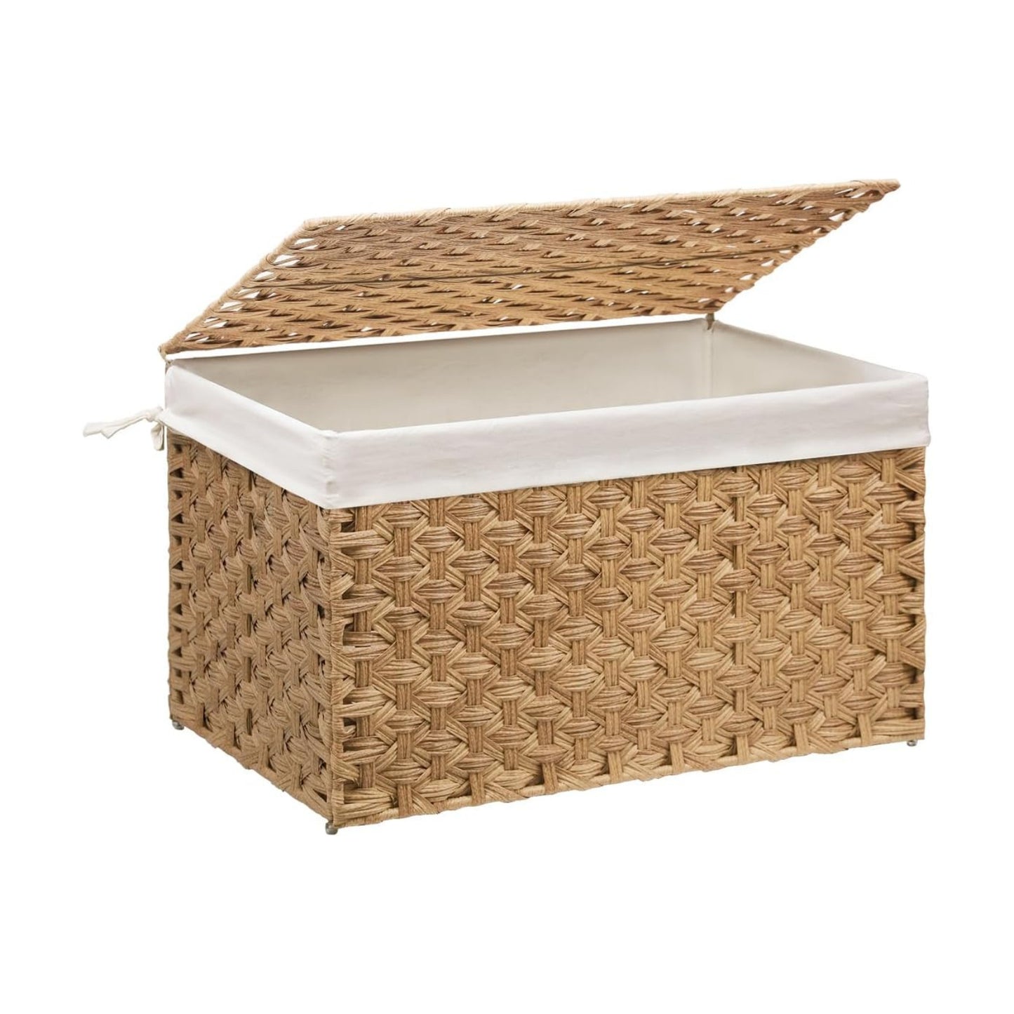 Woven Storage Bin / 13.4 x 21.9 x 13.4 / 65l: Inches / Natural