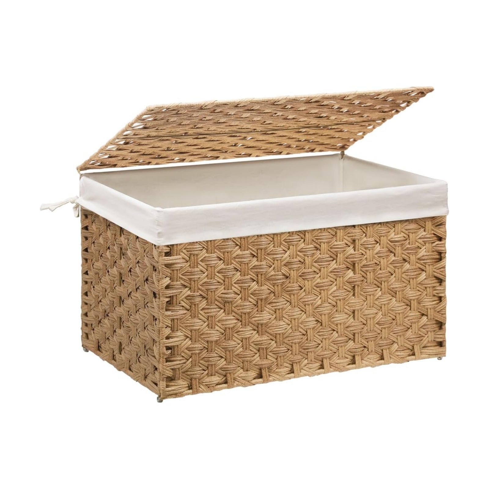 Woven Storage Bin / 13.4 x 21.9 x 13.4 / 65l: Inches / Natural