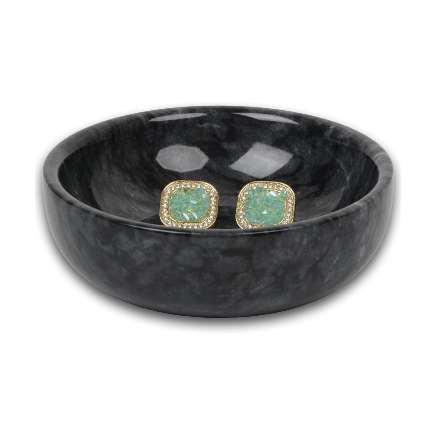 Ring Holder / Trinket Tray / Black / 4.72