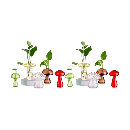 Glass Terrariums for Plants / Colorful / Set of 10