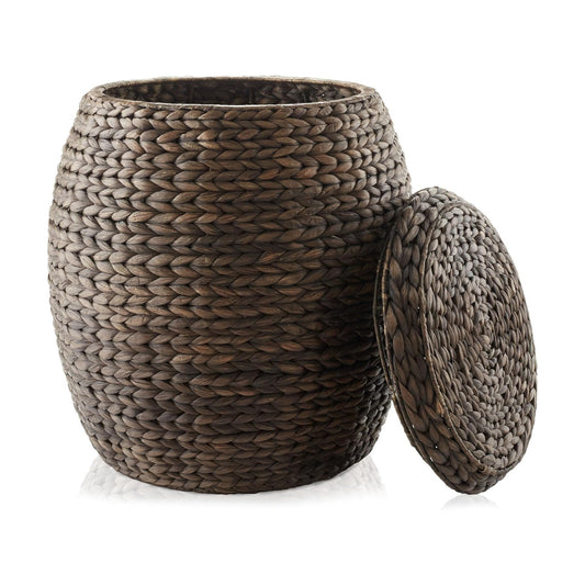 Round Storage Basket / Espresso / Brown