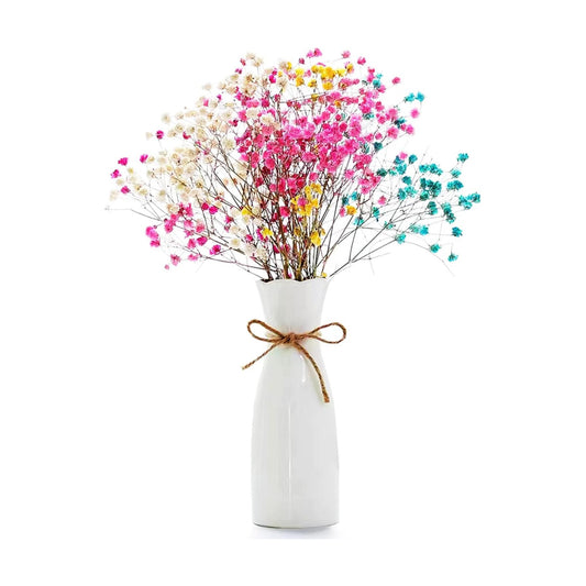 Boho Ceramic Vase / White-1