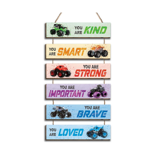 Racing Car Decor Kids Room Decor / Color Racing Car / Set of 6