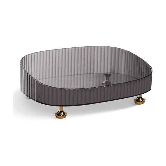 Clear Acrylic Perfume Tray / Black