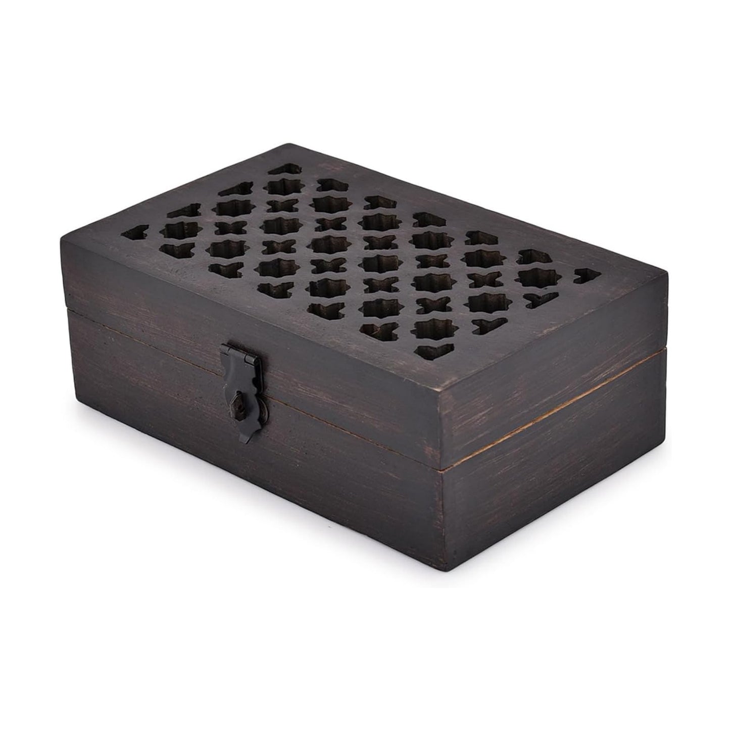 Mango Wood Decorative Wooden Box / 8 x 5 x 3