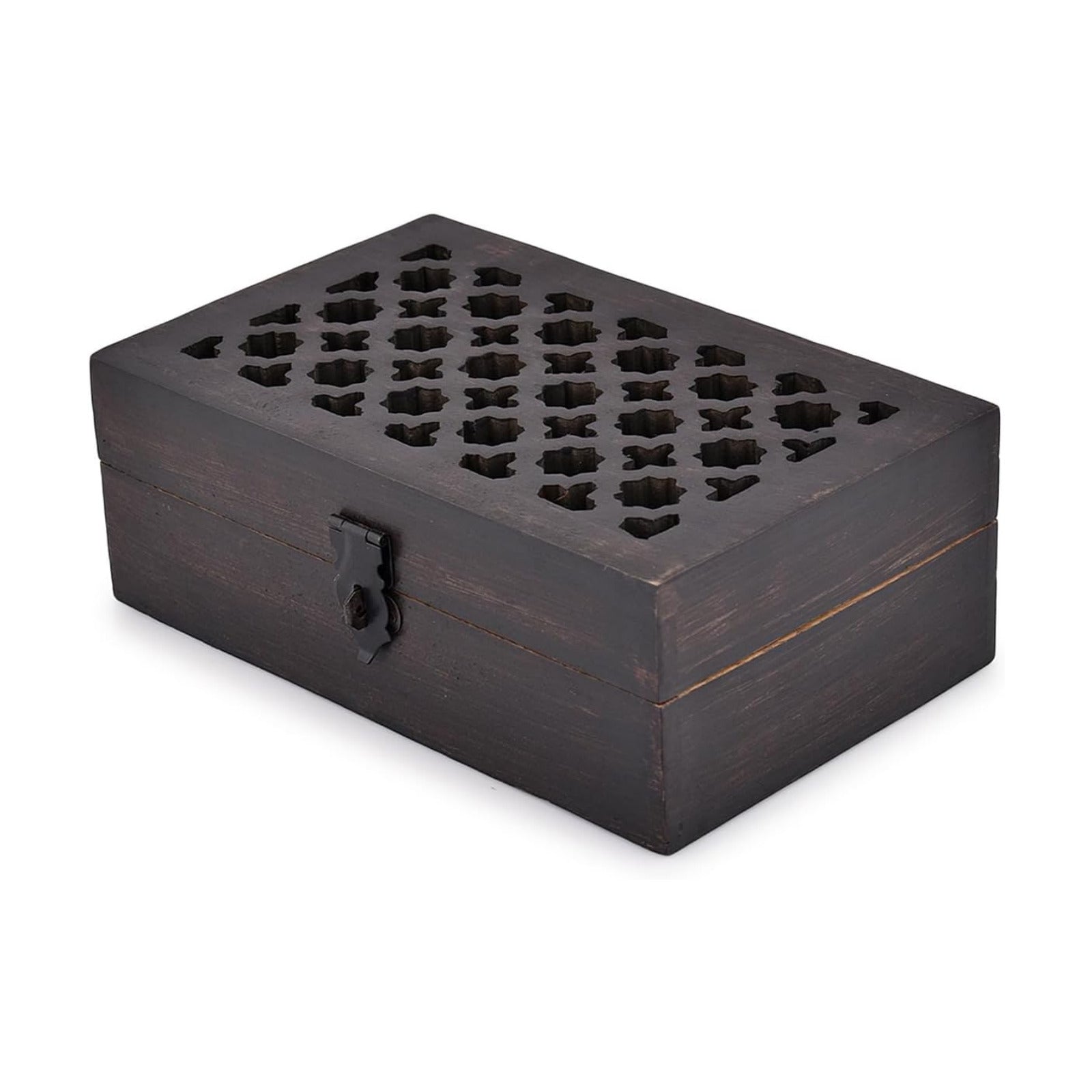 Mango Wood Decorative Wooden Box / 8 x 5 x 3