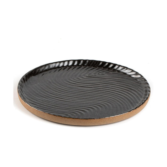 Vanity Tray / Candle & Perfume Organizer / Black / 8 Inch / Set of 8