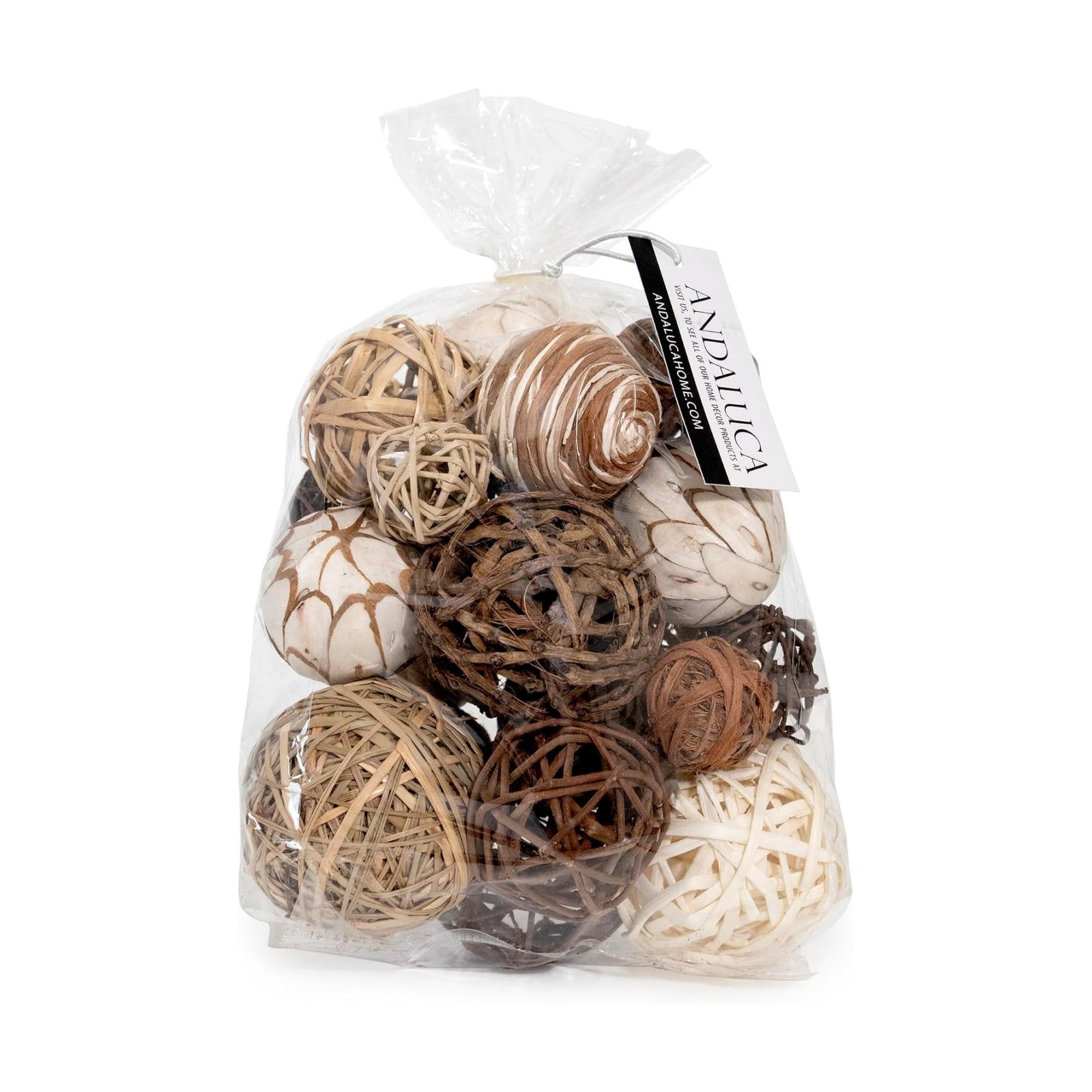 Decorative Balls Bag Bowl Filler Home Decor / Beige