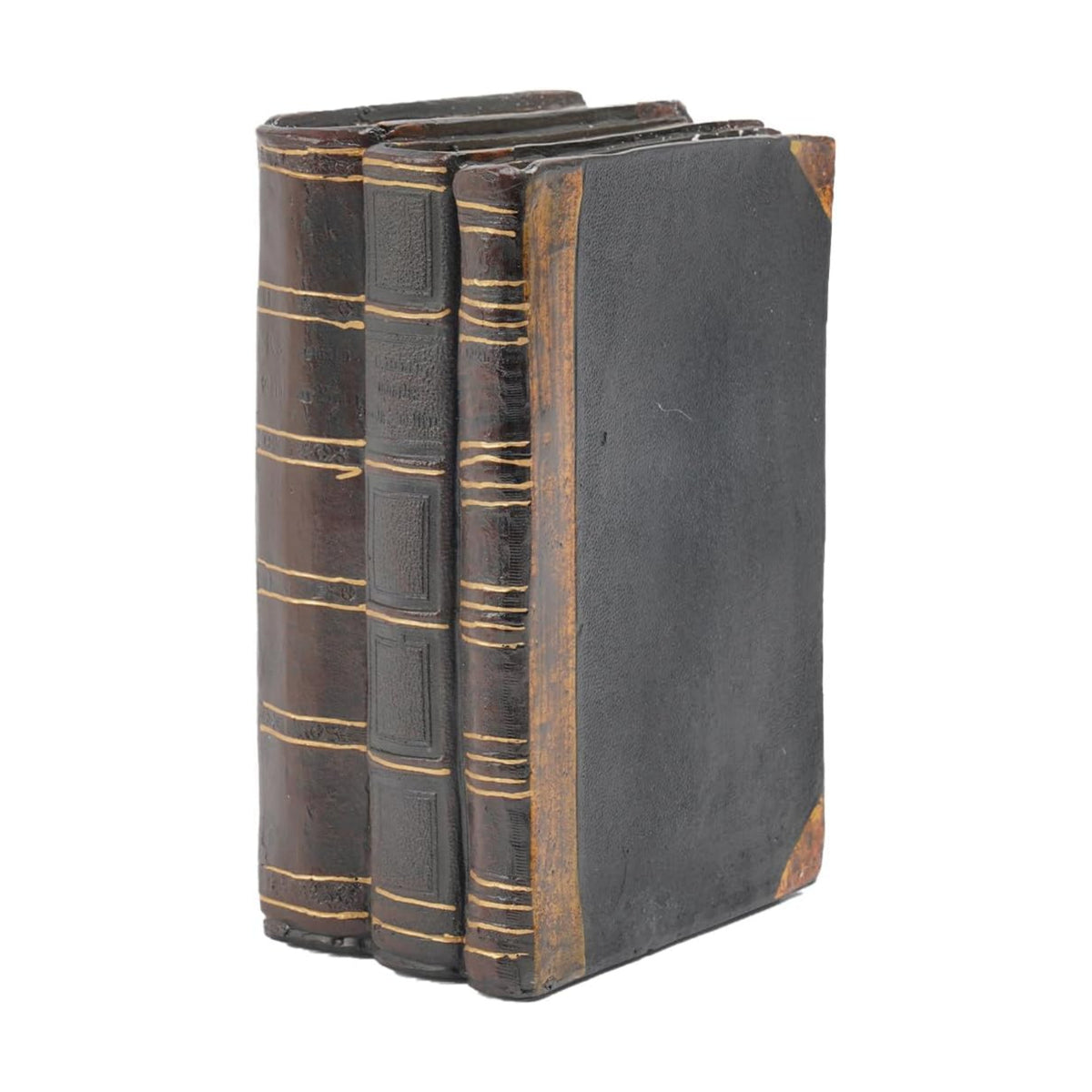 Decorative Books Coffee Table Books Decor - Resin Retro Classical Fake Decorative Books Set of 3 for Living Room, Office, Mantle Shelves Decor 4.2 * 2.7 * 6.2 Inch Guichifun