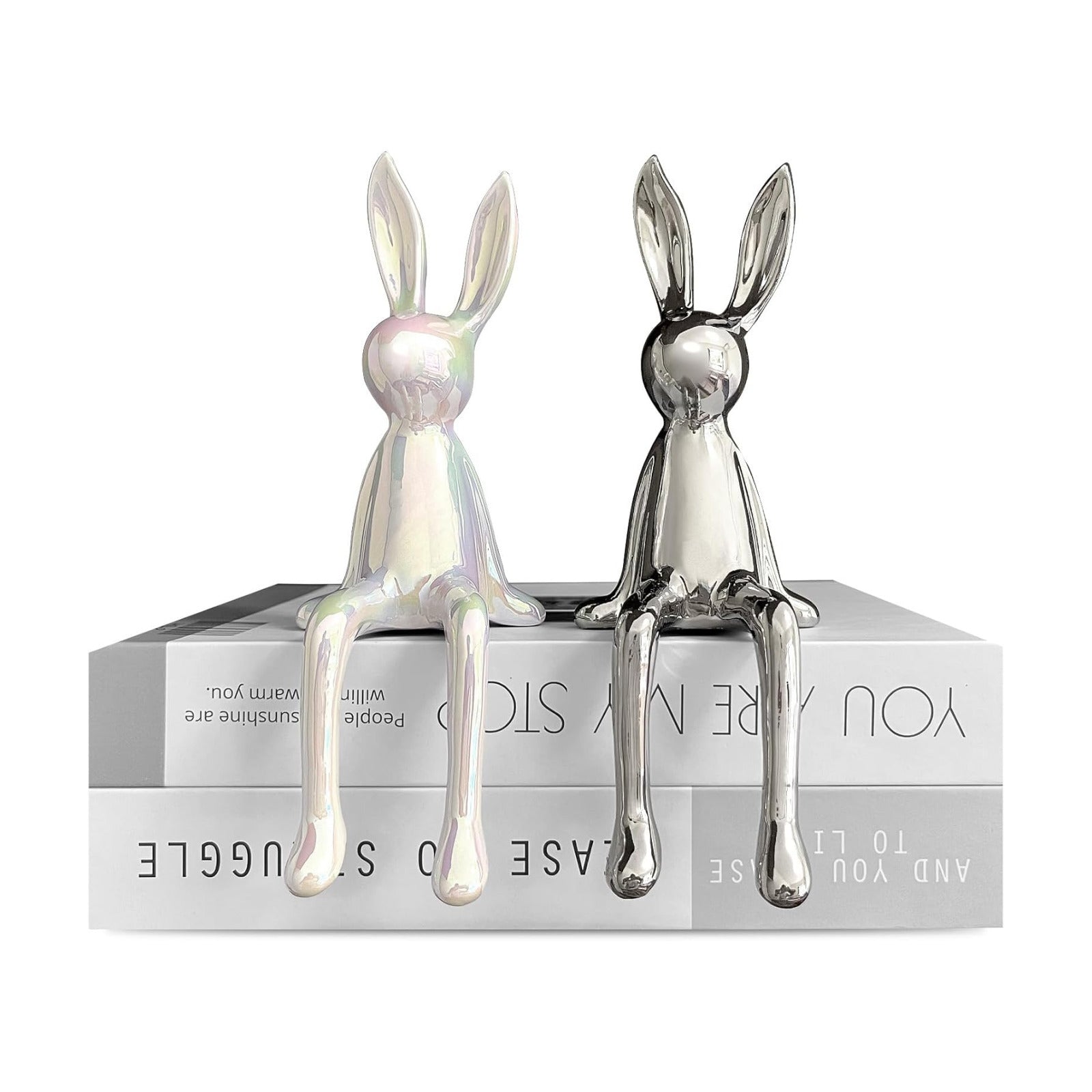 Figurines / Small Statues / Silver, White