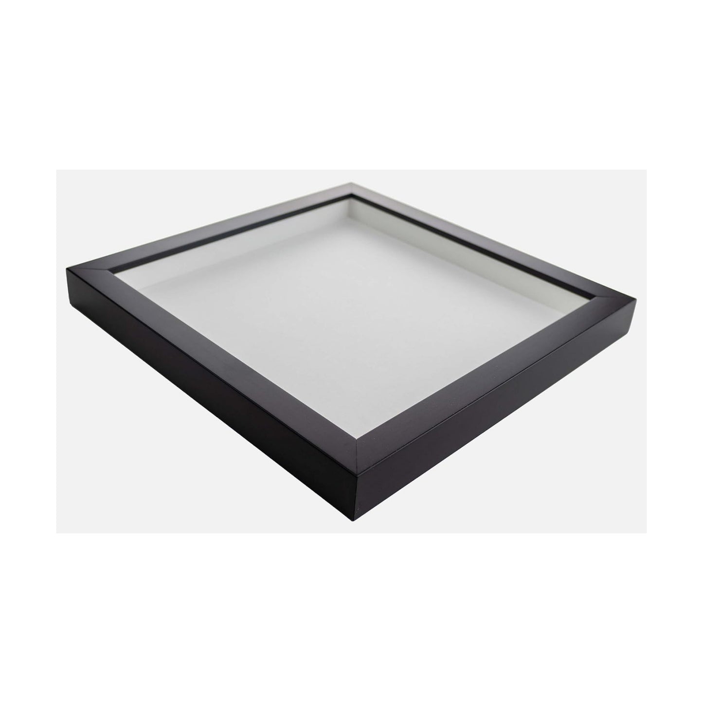 9x32 Shadow Box Frame Black | 2 Inches Deep Shadowbox with 1 3/4 Inch Usable Depth | UV Resistant Acrylic Front, Acid