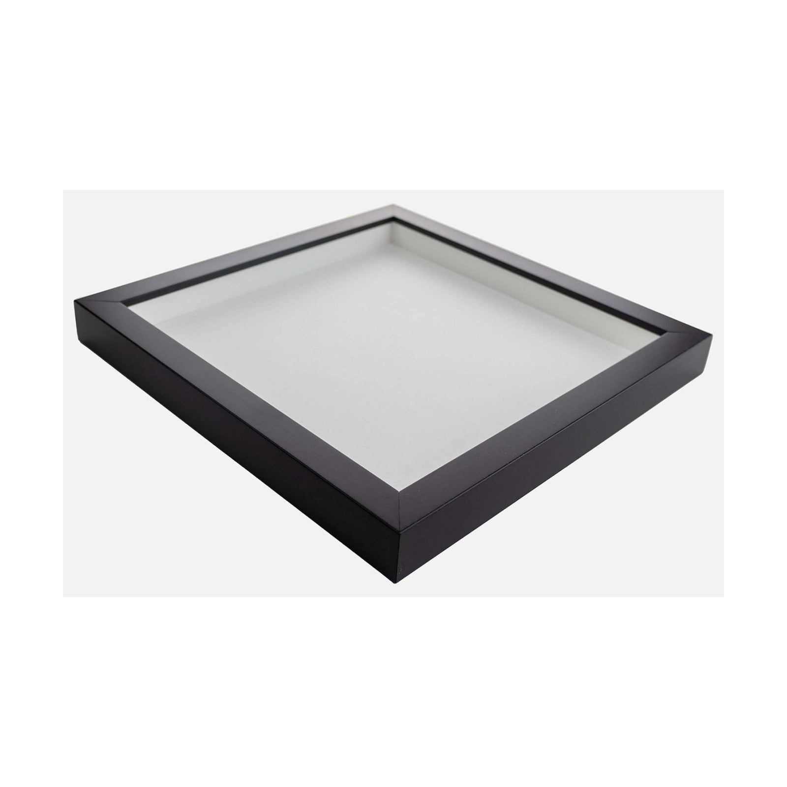 9x32 Shadow Box Frame Black | 2 Inches Deep Shadowbox with 1 3/4 Inch Usable Depth | UV Resistant Acrylic Front, Acid