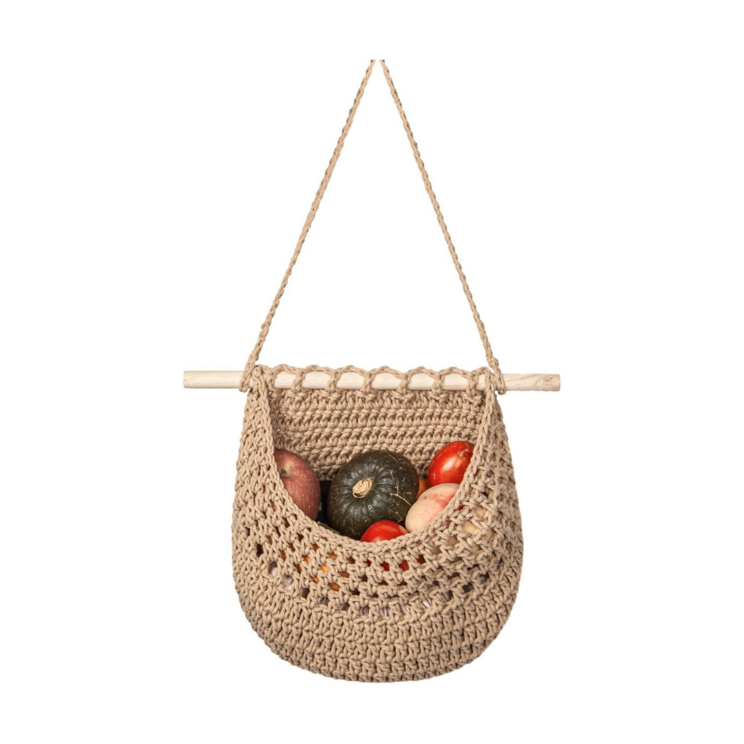 Hanging Fruit Basket / Jute