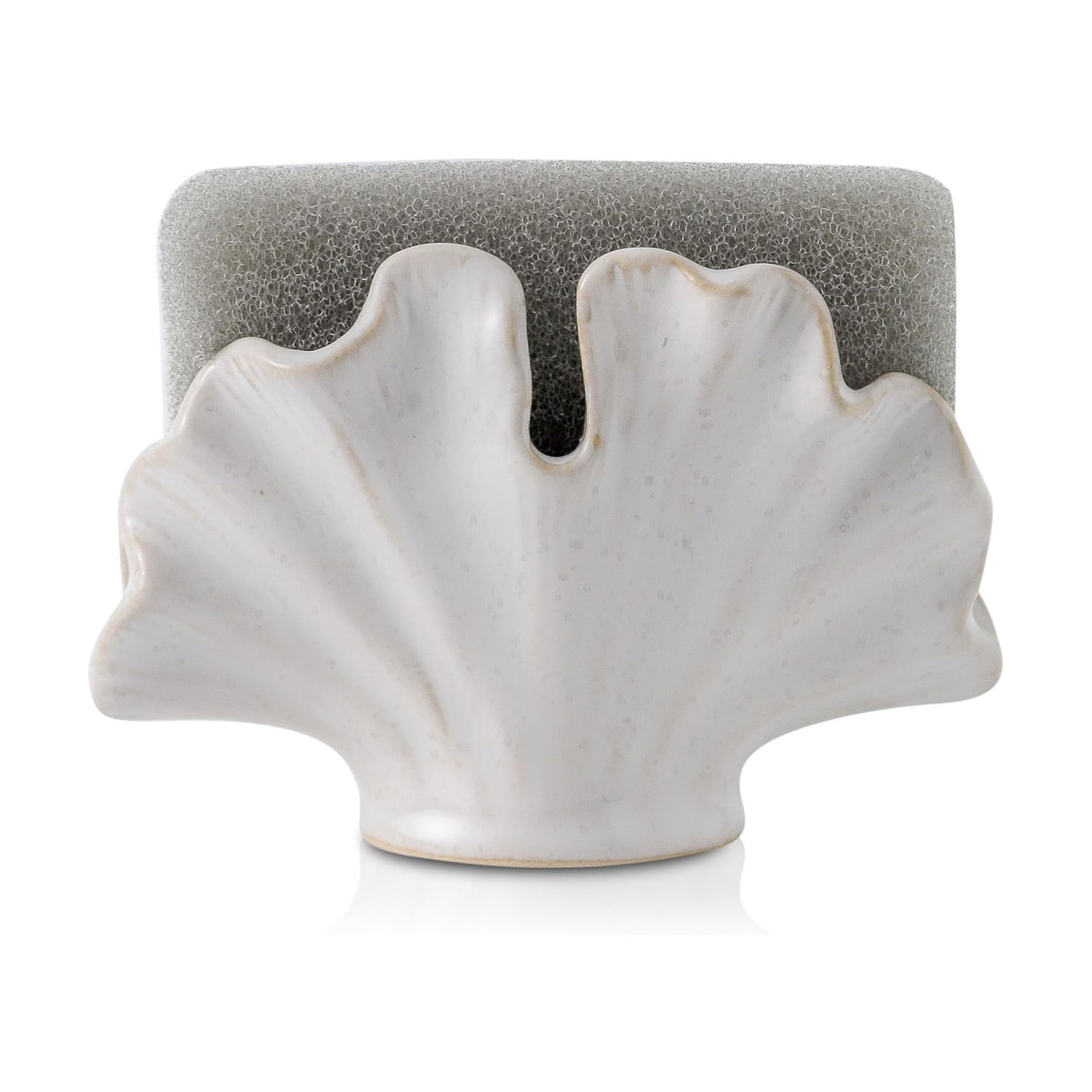 Ceramic Sponge Holder / White