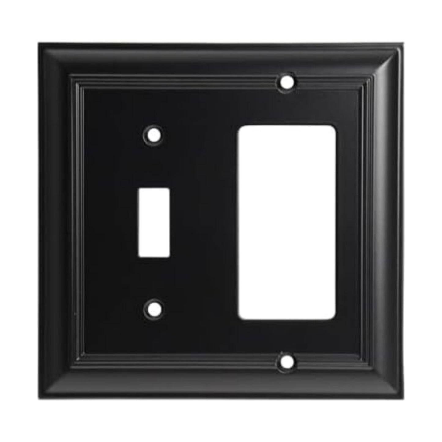 Cool Knobs and Pulls (CKP) Impressions Collection, 31197 Decorative Toggle/Rocker Wall Plate/Outlet Cover, Long Lasting