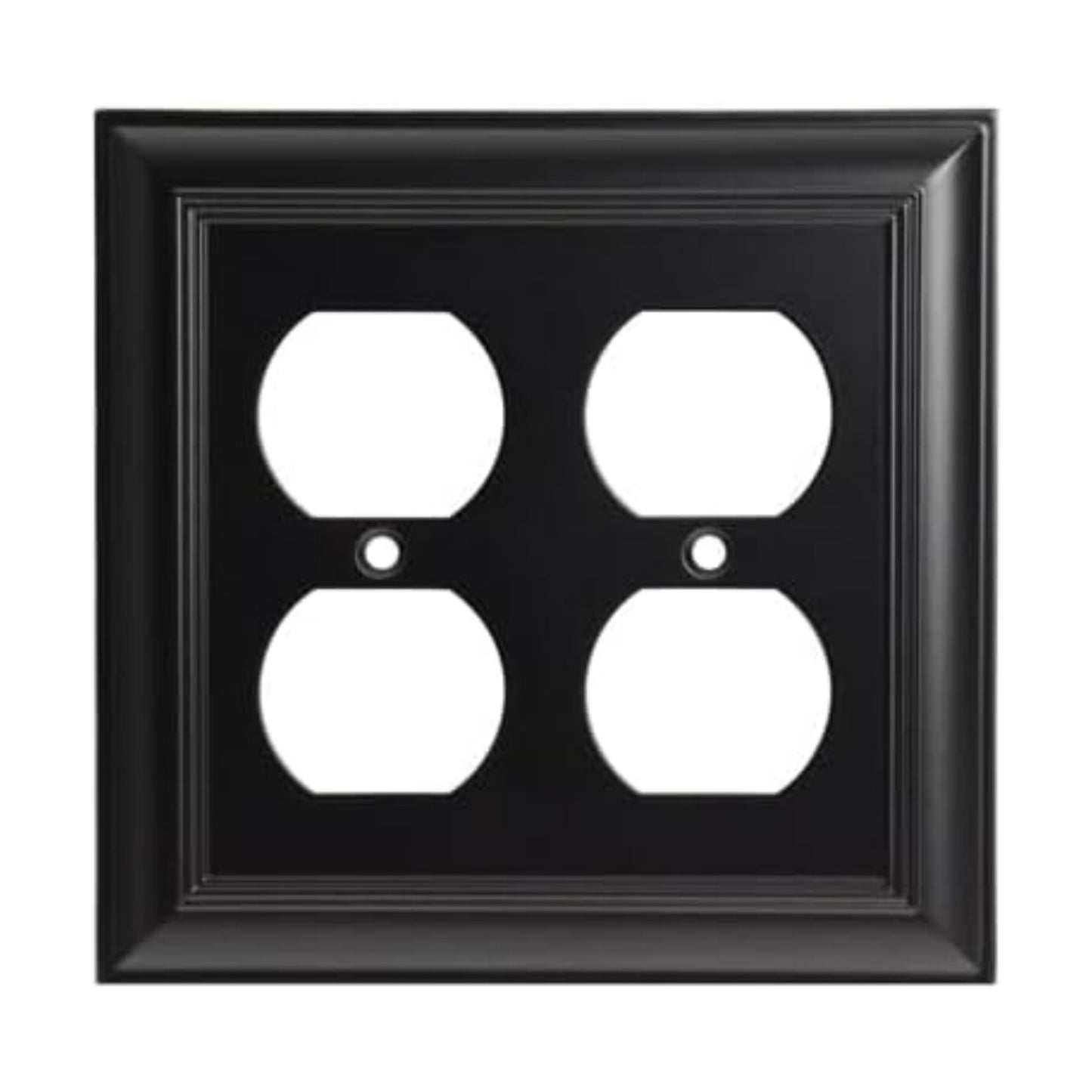 Cool Knobs and Pulls (CKP) Impressions Collection, 31194 Decorative Double Duplex Wall Plate/Outlet Cover, Long Lasting
