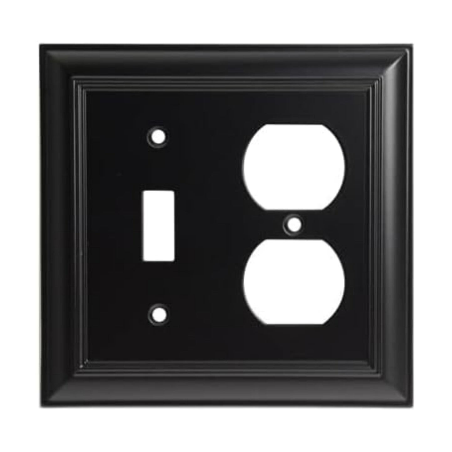 Cool Knobs and Pulls (CKP) Impressions Collection, 31196 Decorative Toggle/Duplex Wall Plate/Outlet Cover, Long Lasting